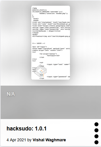 hacksudo 1